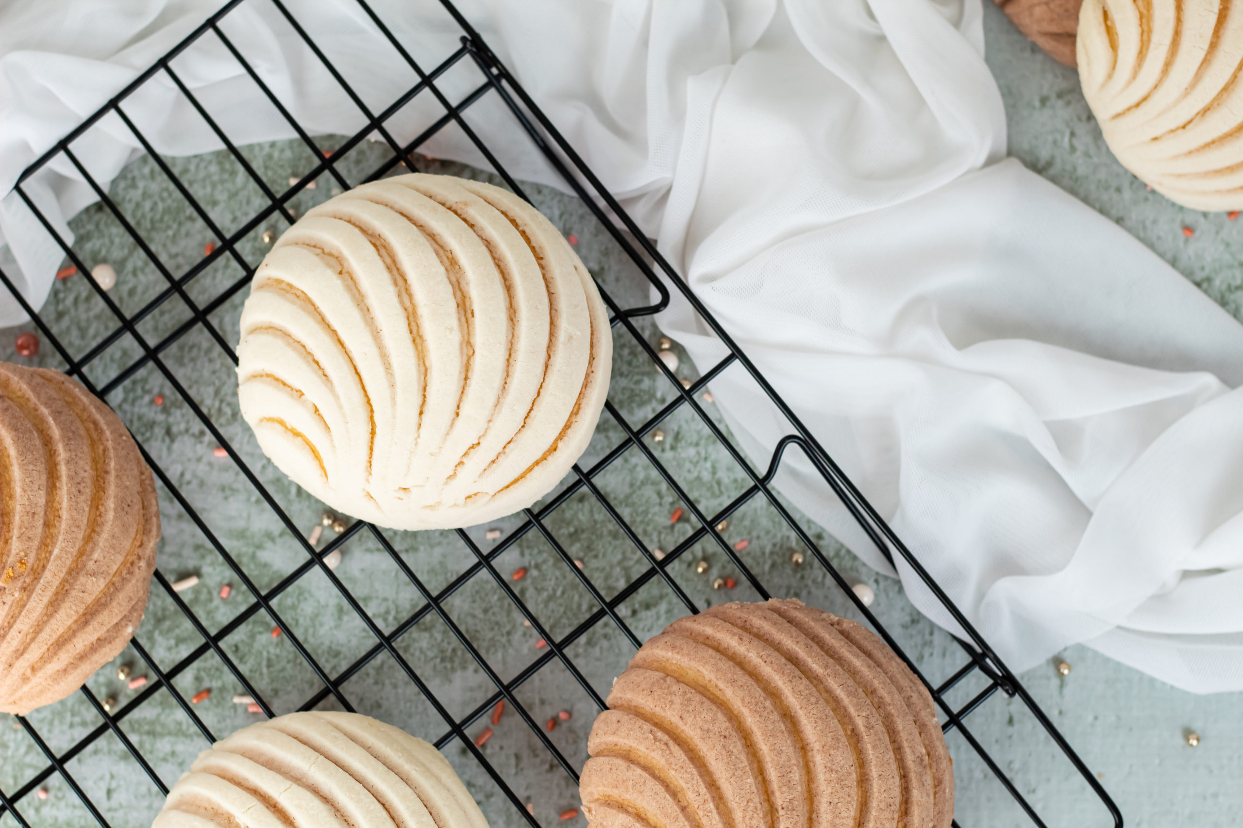 Mexican Sweet Buns Conchas Baking With Eva