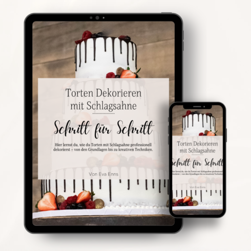 Torten Dekorieren mit Sahne (E-Buch)