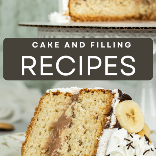 Cake and Filling Recipes - Digital Download